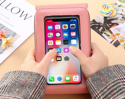 Touch Screen Crossbody Phone Bag
