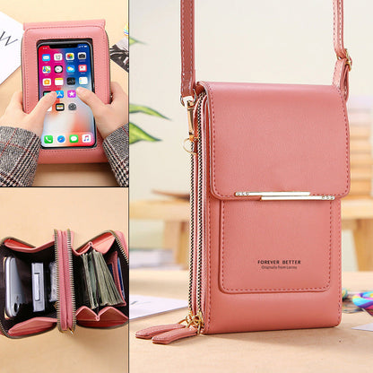 Touch Screen Crossbody Phone Bag